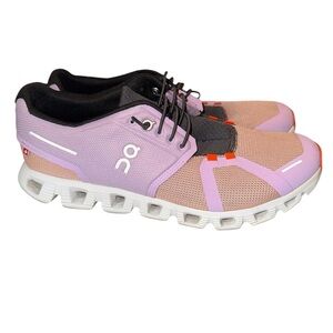 On Cloud Womens Running Shoes Cloud 5 Push Fiji/Rose Size 11 EU 43 Athletic